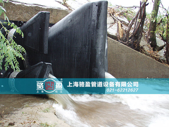 多口徑<a href=http://www.xajinch.com target=_blank class=infotextkey>橡膠止回閥</a>安裝圖